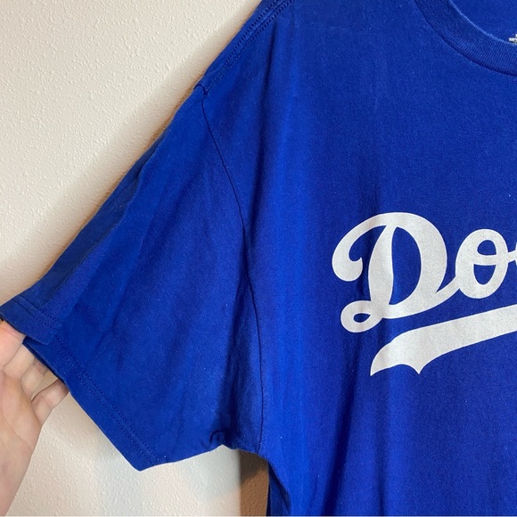 Dodgers Puig 66 Baseball Dark Blue Graphic Tee - Picture 4 of 7